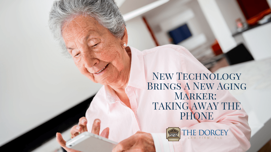 New Technology Brings a New Aging Marker: Taking Away the Phone
